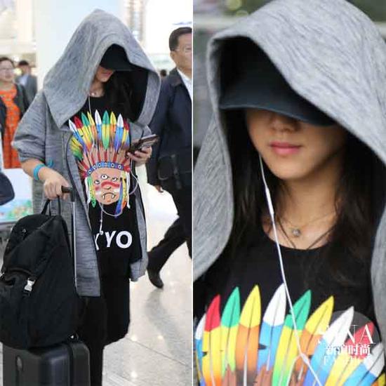 變身嘻哈辣媽的湯唯，感覺隨時(shí)能給大家來段饒舌