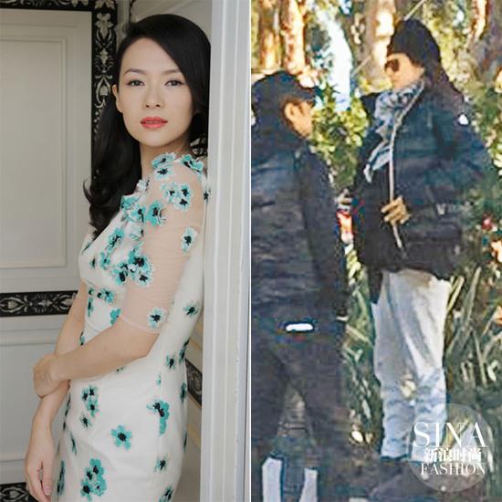 章子怡懷孕后，這帽子戴的也太奇特