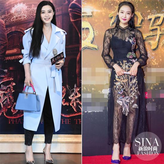 范冰冰、宋茜示范尖頭高跟鞋