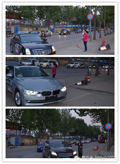 七點二十左右，43輛車分批駛?cè)電W斯卡汽車影院并領(lǐng)取電影票。