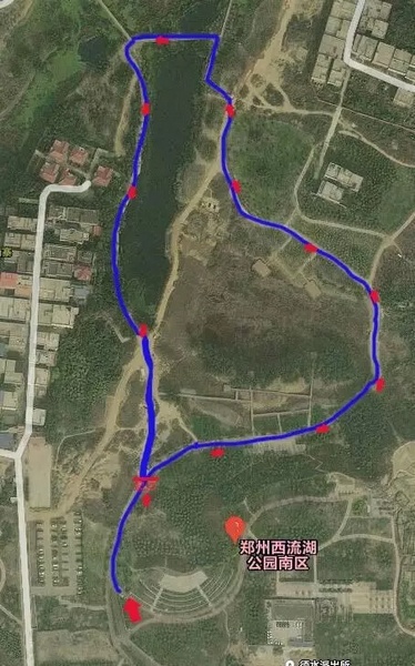 路線鳥(niǎo)瞰圖