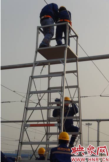應(yīng)急演練—接觸網(wǎng)搶修