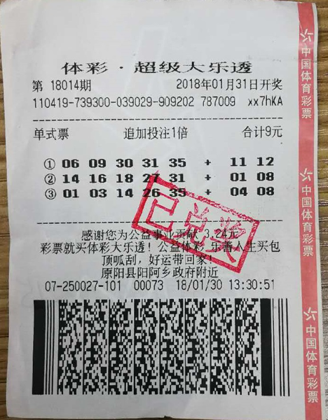 彩票裝煙盒扔掉 孫子撿回大樂透近2萬(wàn)獎(jiǎng)金