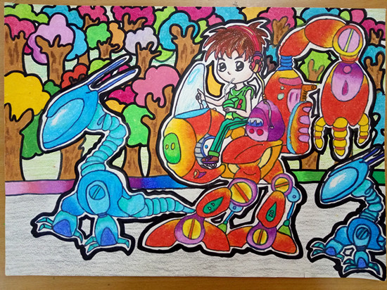 韓恩源《智能行走觀光機(jī)器人》輔導(dǎo)教師：時(shí)尹航（工一?。? oldsrc=