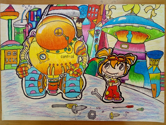 李培瑤《我的智能伙伴》輔導(dǎo)教師：時(shí)尹航（工一?。? oldsrc=