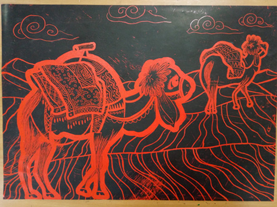 周楚文《遠(yuǎn)行》輔導(dǎo)教師：時(shí)尹航（工一小）