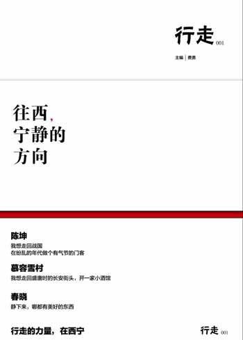 陳坤首次擔(dān)當(dāng)出品人的《往西，寧靜的方向》