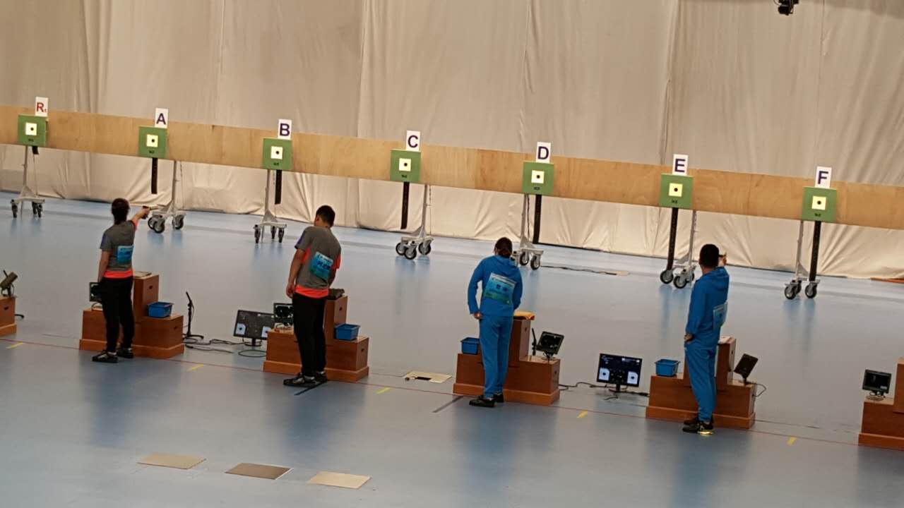 全運(yùn)會(huì)10米氣手槍混合團(tuán)體 何正陽(yáng)、周瑩為河南再摘一銀