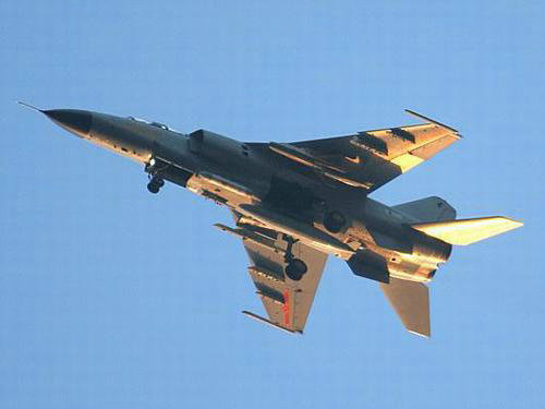 資料圖：進(jìn)行訓(xùn)練中國空軍飛豹戰(zhàn)機(jī)。