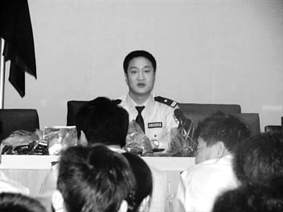 原夏縣公安局長孫宏軍資料圖。他涉嫌違紀(jì)違法目前被調(diào)查。