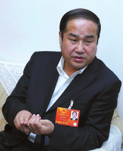 保定市長馬譽(yù)峰。資料圖片