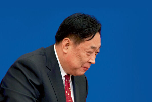 張力軍從環(huán)保部副部長任上退休兩年多后，被中紀(jì)委宣布接受組織調(diào)查。資料圖