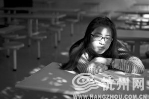 　筆試面試都過了最終沒被錄取，讓胡格格非常失落。 記者 陳中秋 攝