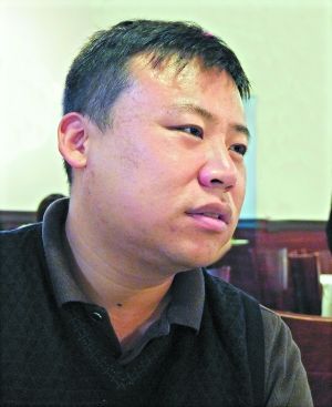 來自廣東的留學(xué)生馬博打算回國就業(yè)。（陳安 攝）