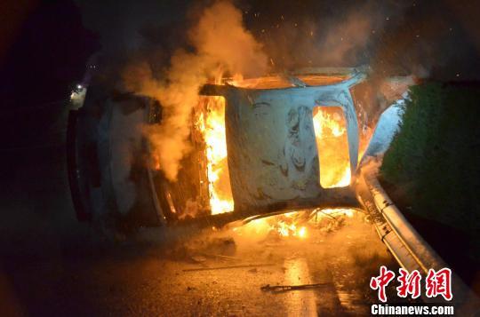 圖為事故現(xiàn)場。嚴(yán)光濤 攝