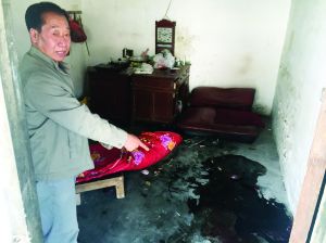 宋三父親告訴記者，兒子就是在這間屋里意外死亡的