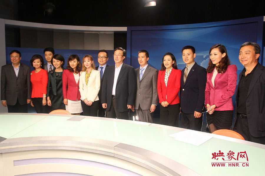 河南省委書(shū)記、省人大常委會(huì)主任郭庚茂視察河南人民廣播電臺(tái) 映象網(wǎng)記者邵恰 段晉哲/攝