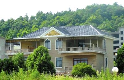 江西宜春，氣功大師王林在樟竹路紫薇山莊旁的別墅。圖/CFP