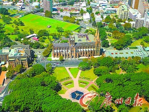 　　悉尼海德公園。