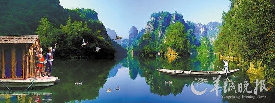 　　寶峰湖集山水于一體,融民俗風(fēng)情于一身。