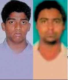 輪奸女記者一案中的兩名主要嫌疑犯。