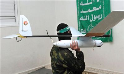 無人機：哈馬斯自制，在以領土上偵察時被擊落。