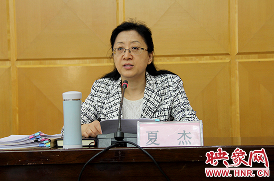 河南省委常委、組織部部長(zhǎng)夏杰