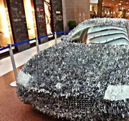 驚！車主用玻璃渣改裝瑪莎拉蒂