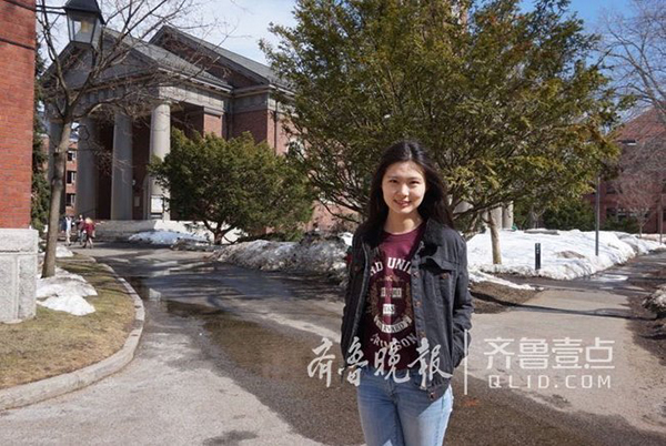山東95后女學(xué)霸被哈佛等名校錄取:平時愛玩跨界