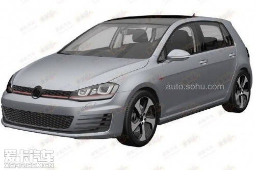 第7代高爾夫GTI申報(bào)圖曝光