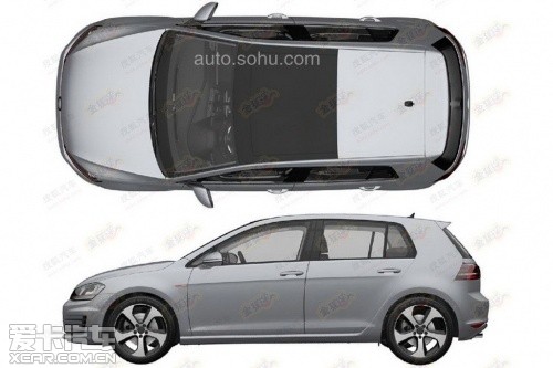 第7代高爾夫GTI申報(bào)圖曝光