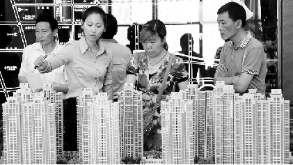 十一假期，人們問價的多，買房者少