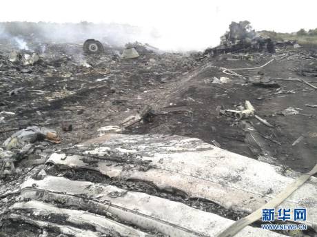 直擊馬航MH17客機墜毀現(xiàn)場