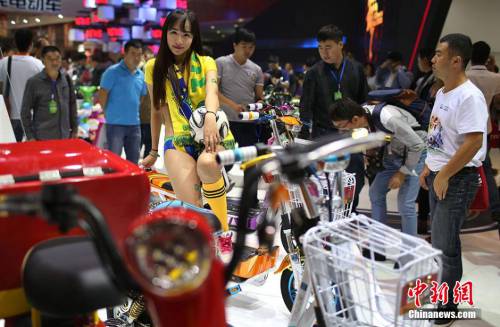 模特?fù)屟劢K國際自行車電動車交易會