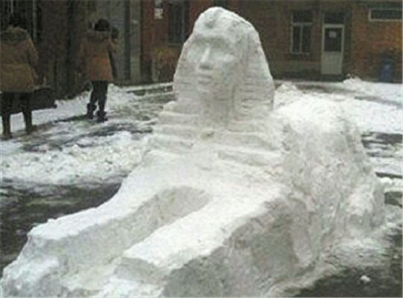 創(chuàng)意十足！日系列卡通雪人走紅