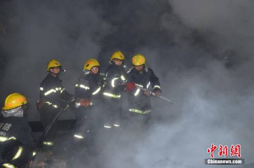 甘肅永靖縣雷音寺發(fā)生火災