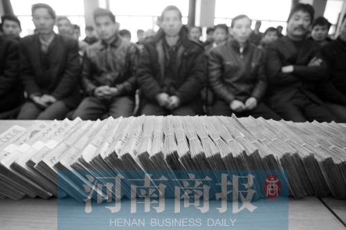 打擊拖欠農(nóng)民工工資，鄭州今年又出狠招（資料圖）河南商報記者 王春勝/攝