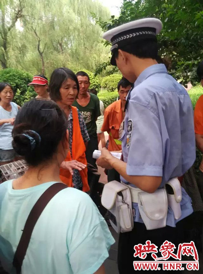 令人憤怒的是，這名老太太竟然報警說“她被環(huán)衛(wèi)工打了”