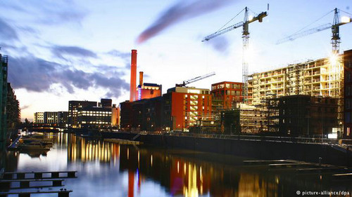 資料圖片：德國法蘭克福。（德國之聲電臺網(wǎng)站）