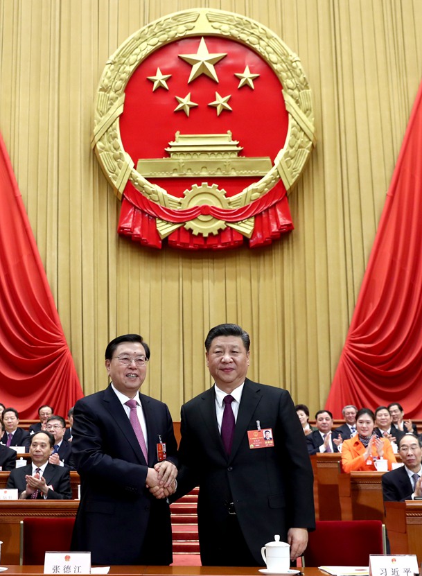 習近平當選國家主席、中央軍委主席