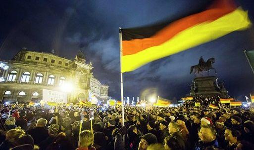 示威現(xiàn)場。