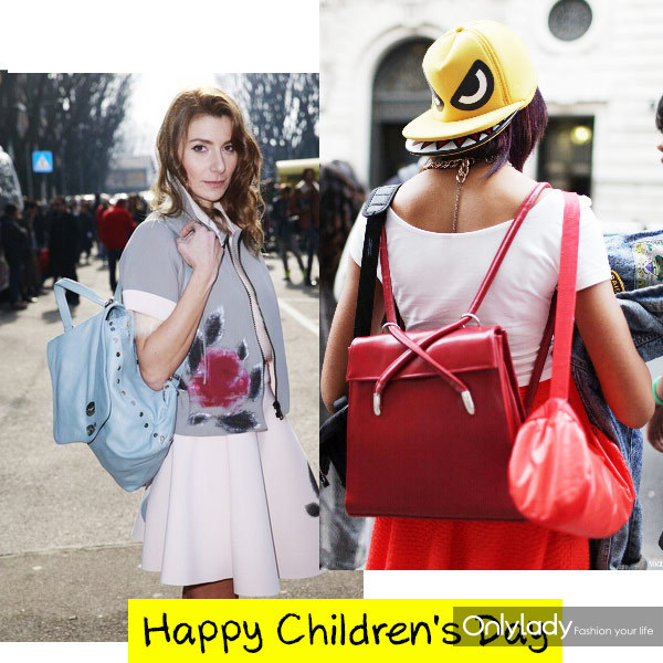 卡通印花最減齡 傘裙時(shí)髦過(guò)六一