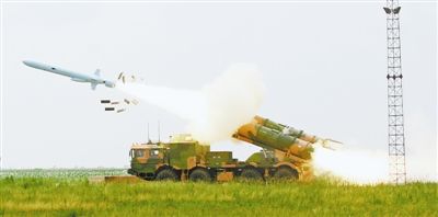 導(dǎo)彈發(fā)射。林曉營攝