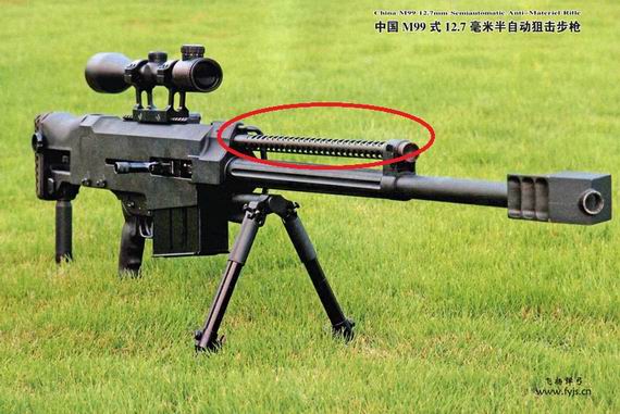 資料圖：M99型狙擊步槍。