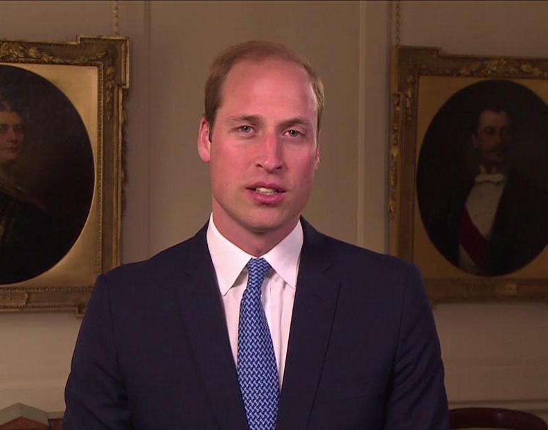 威廉王子新春拜年！