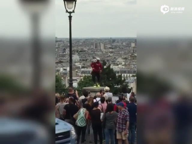 牛！黑人小哥開(kāi)掛技能不斷