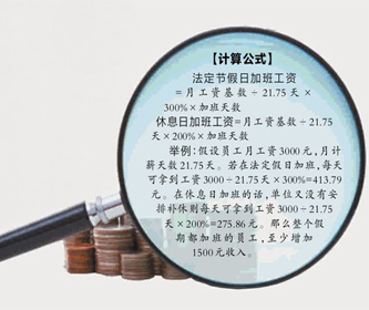 2014年五一加班工資怎么計(jì)算？