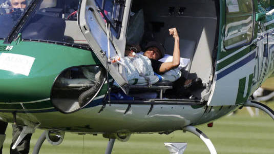 內(nèi)馬爾雙腿曾一度沒知覺 擔心癱瘓